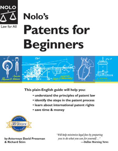 Nolo's Patents for Beginners, 4th Edition