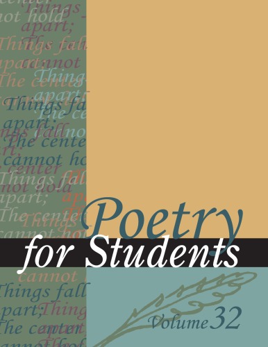 Poetry for Students, Vol. 32