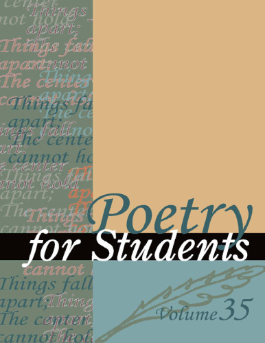 Poetry for Students, Vol. 35