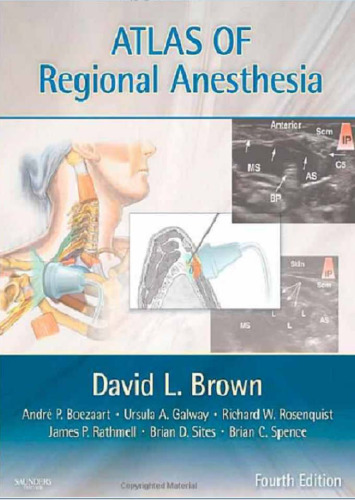 Atlas of Regional Anesthesia: Expert Consult, 4th Edition