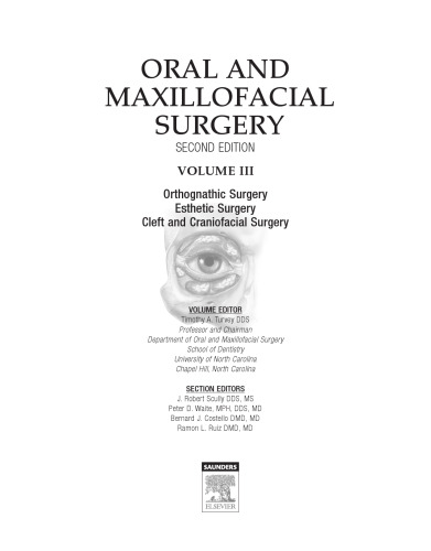 Oral and Maxillofacial Surgery
