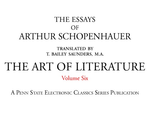 The Art Of Literature