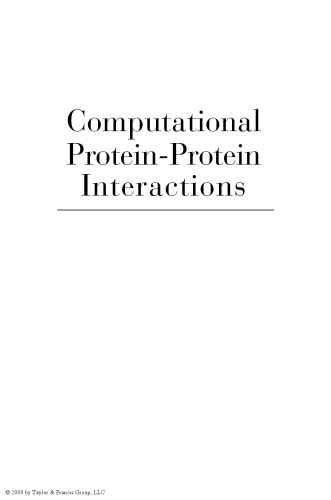 Computational Protein-Protein Interactions