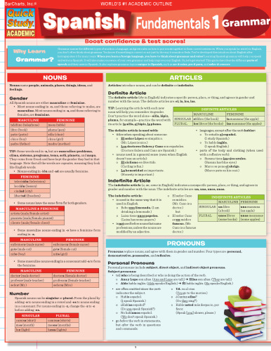 Spanish Fundamentals 1