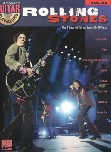 THE ROLLING STONES VOLUME 66 BK CD (Hal Leonard Guitar Play-Along)
