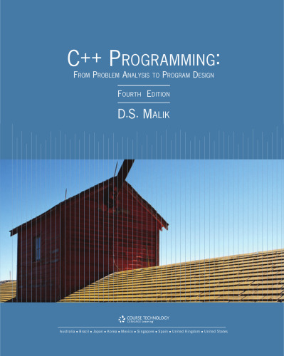 C++ Programming: From Problem Analysis to Program Design