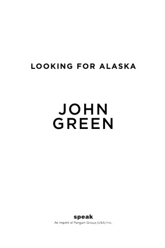Looking for Alaska