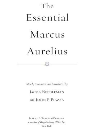 The Essential Marcus Aurelius