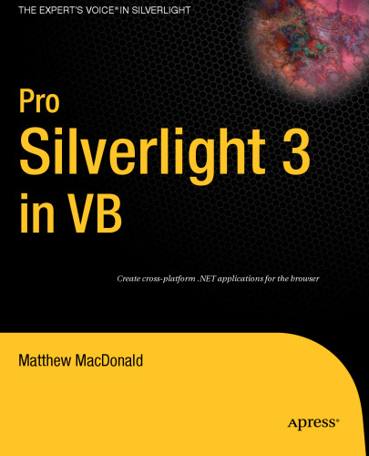 Pro Silverlight 3 in VB