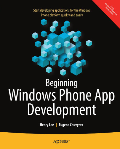 Beginning Windows Phone App Development
