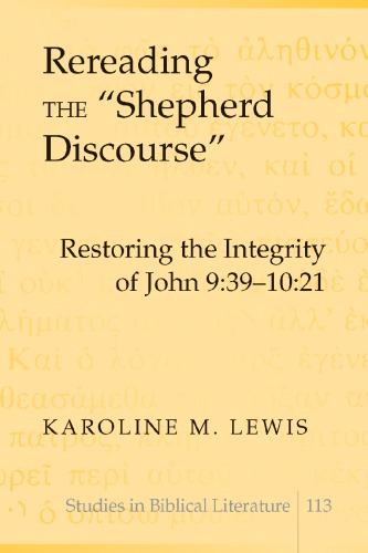 Rereading the ""Shepherd Discourse