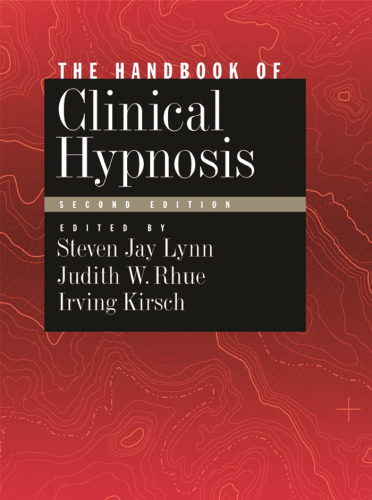 Handbook of Clinical Hypnosis