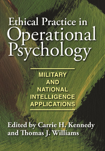 Ethical Practice in Operational Psychology: Military and National Intelligence Applications