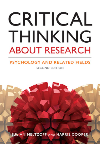 Critical Thinking About Research: Psychology and Related Fields