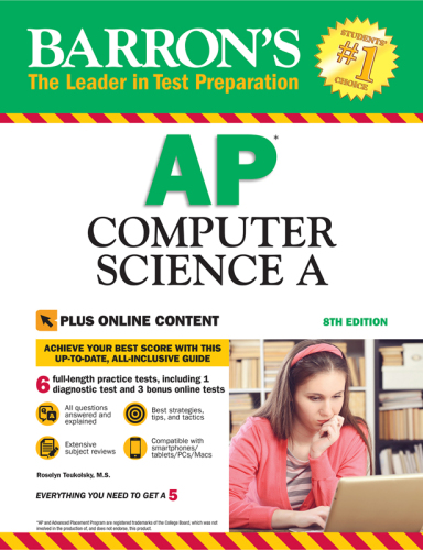 Barron's AP Computer Science A with Online Tests