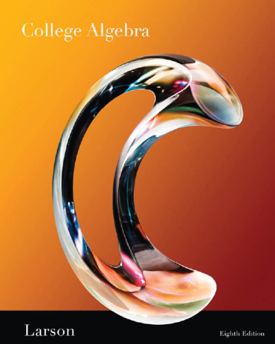 College Algebra, 8th Edition