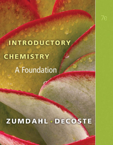 Introductory Chemistry: A Foundation