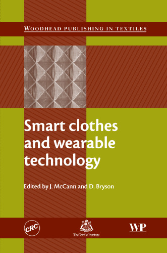 Smart Clothes and Wearable Technology (Woodhead Publishing in Textiles)