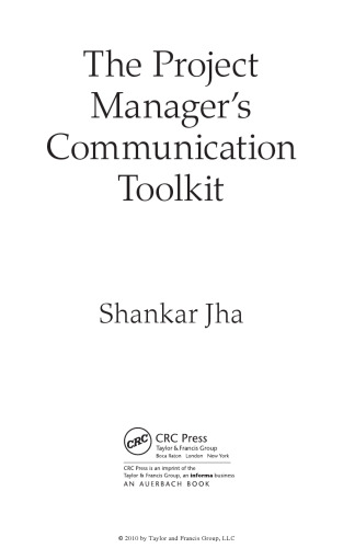 The Project Manager's Communication Toolkit