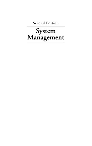 System Management: Planning, Enterprise Identity, and Deployment, Second Edition
