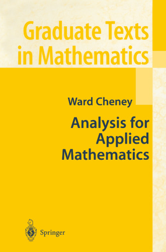 Analysis for Applied Mathematics