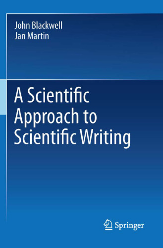 A scientific approach to scientific writing