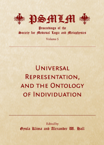 Universal Representation, and the Ontology of Individuation