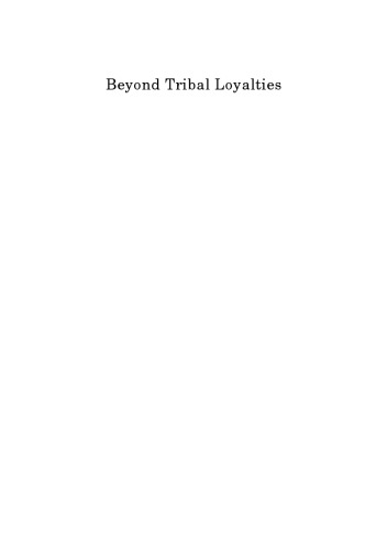 Beyond Tribal Loyalties: Personal Stories of Jewish Peace Activists