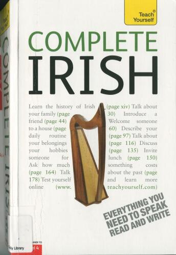 Teach Yourself Complete Irish (Book + Audio)