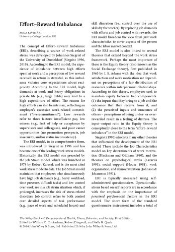 The Wiley Blackwell encyclopedia of health, illness, behavior, and society