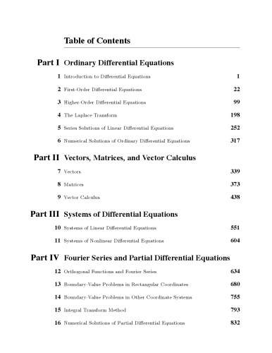 Advanced Engineering Mathematics (Solutions)