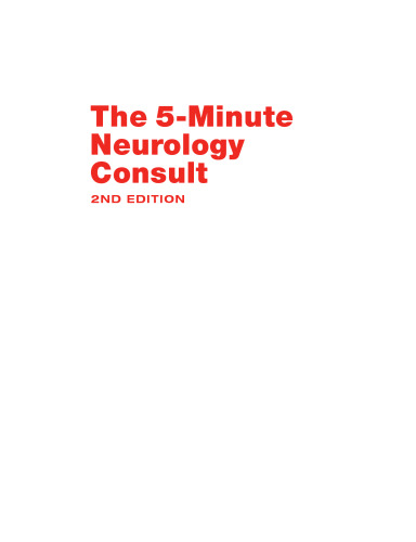 The 5-Minute Neurology Consult