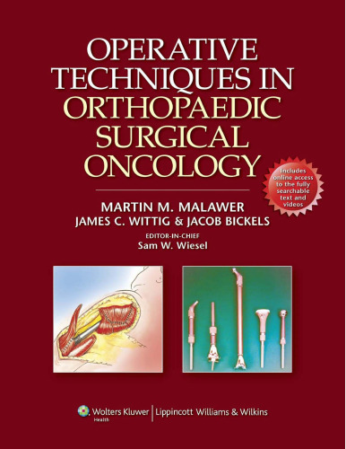 Operative Techniques in Orthopaedic Surgical Oncology