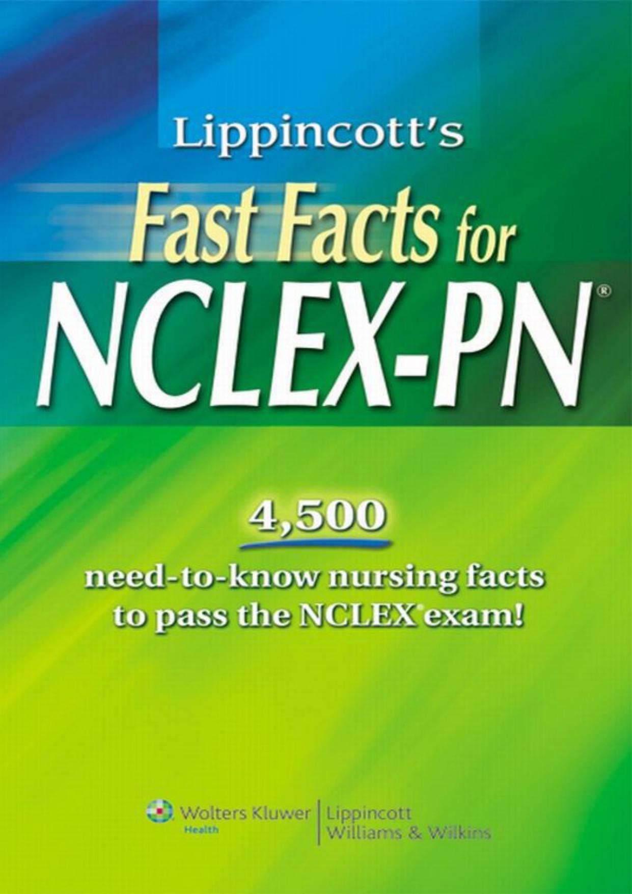 Lippincott’s Fast Facts for NCLEX-PN