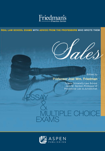 Friedman's Practice Series for Sales