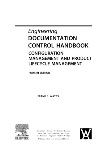 Engineering Documentation Control Handbook: Configuration Management and Product Lifecycle Management