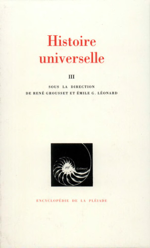 Histoire universelle. III. De la Réforme à nos jours
