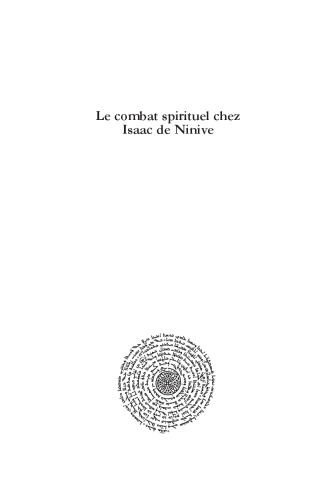 Le combat spirituel chez Isaac de Ninive