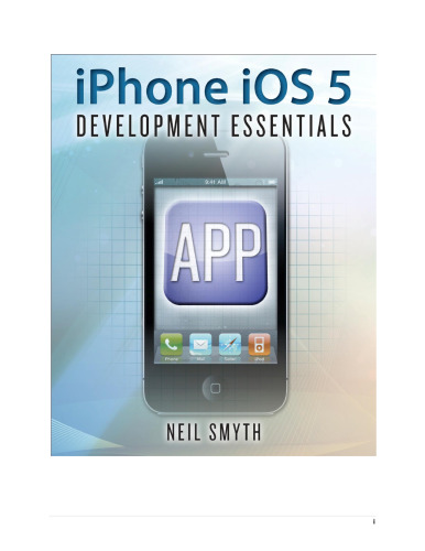 iPhone iOS 5 Development Essentials