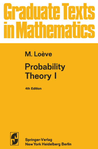 Probability Theory I