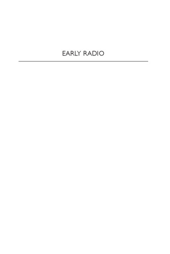 Early Radio: An Anthology of European Texts and Translations