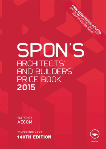 Spon's Architects' and Builders' Price Book 2015