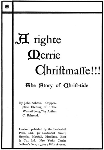 A Righte Merrie Christmasse