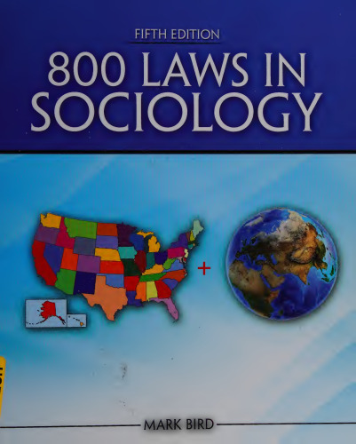 800 Laws in Sociology