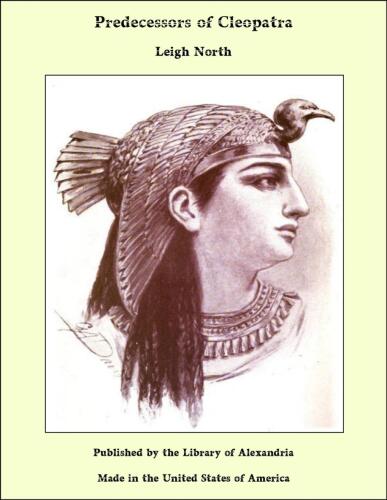Predecessors of Cleopatra