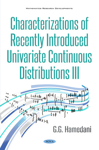 Characterizations of Recently Introduced Univariate Continuous Distributions III