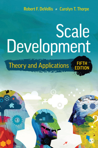 Scale Development: Theory and Applications (Applied Social Research Methods)