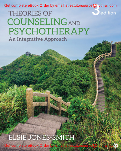 Theories of Counseling and Psychotherapy An Integrative Approach