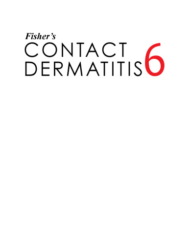 Fisher's Contact Dermatitis, 6e