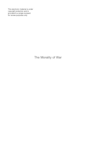 The Morality of War